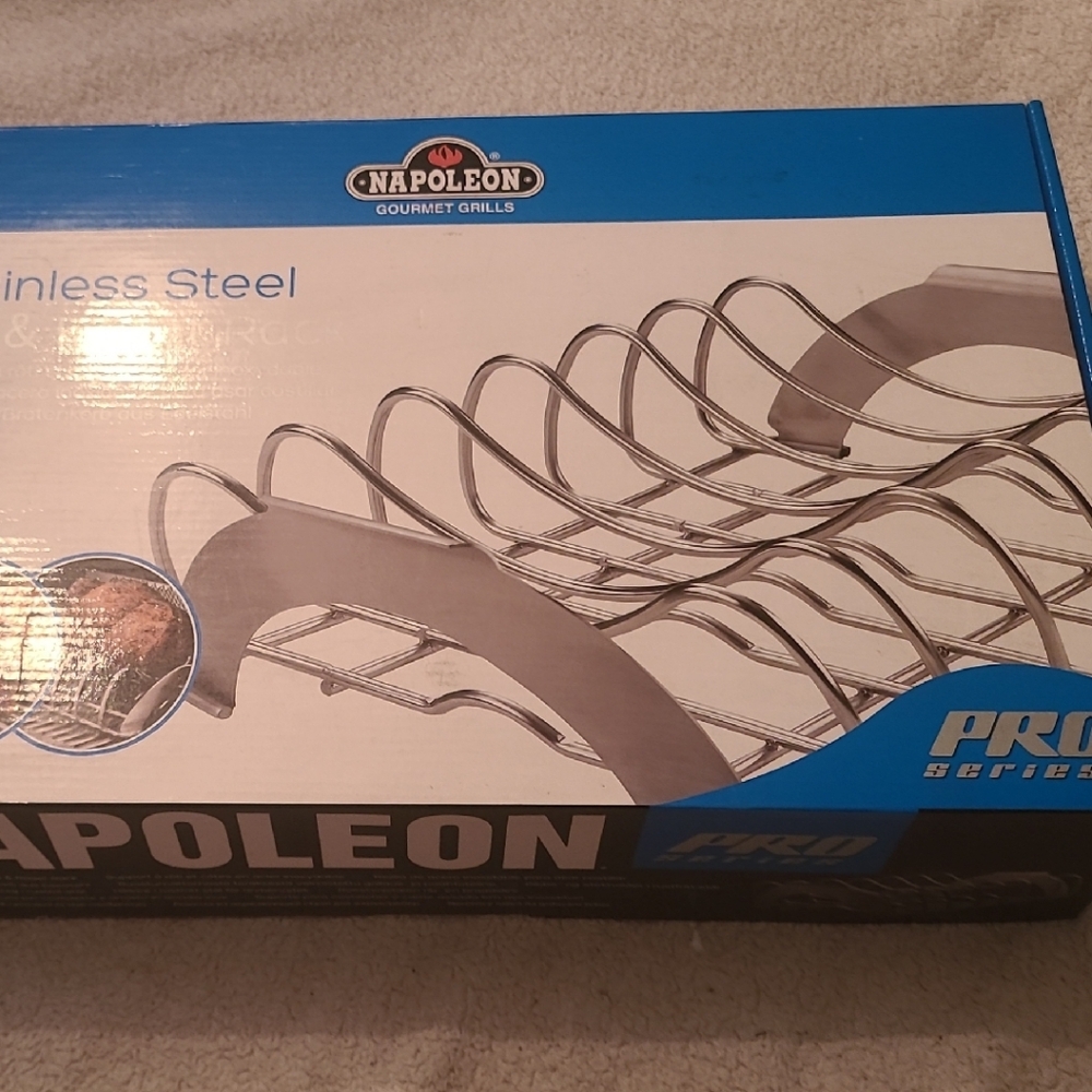 Napoleon Stainless Steel Rib Rack